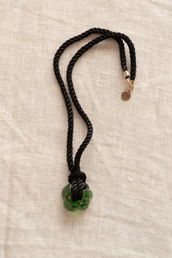 Sisi Joia Green Fleur Necklace