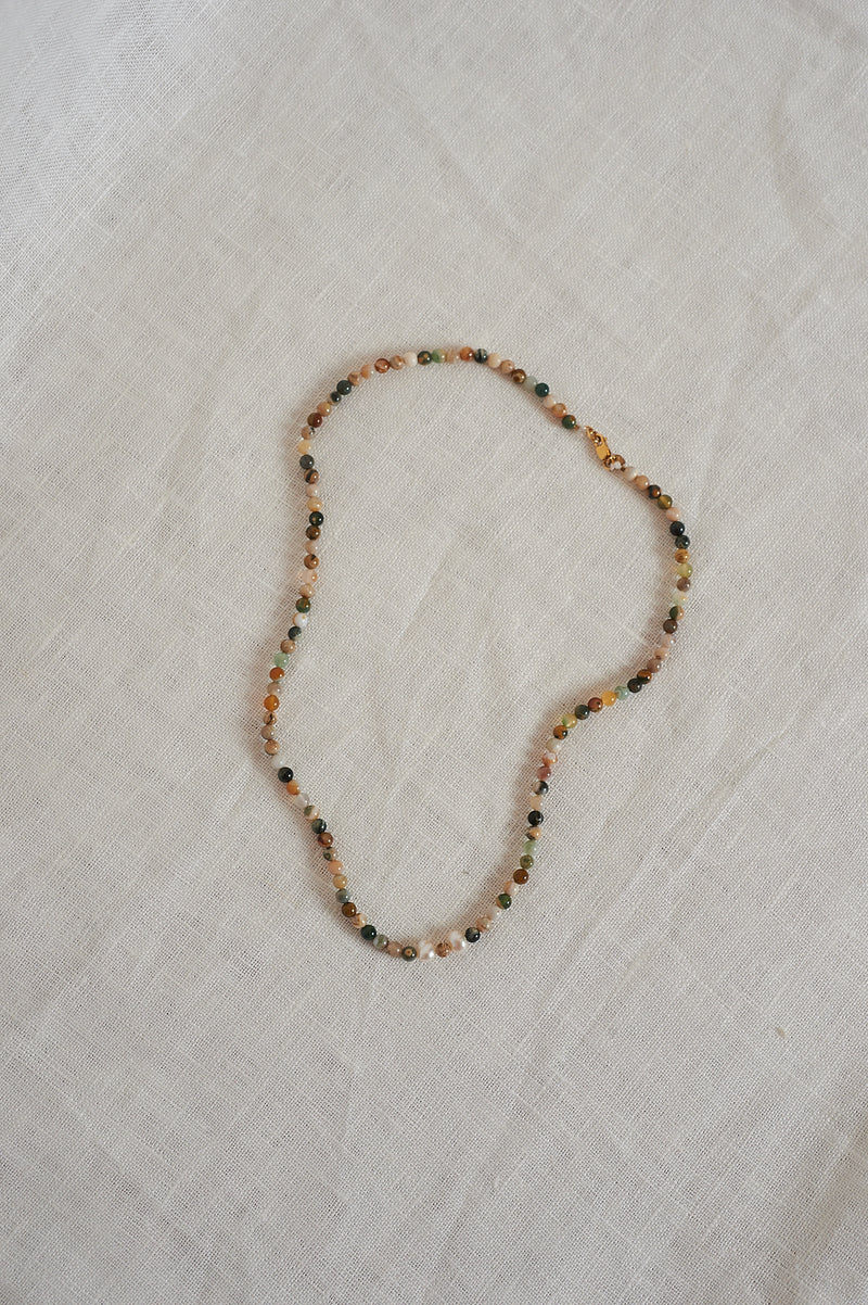 On The Nature Of Things bead and nugget pearl necklace