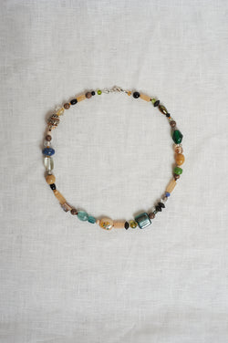 Sasha Stone Sand And Leaves 02 Necklace